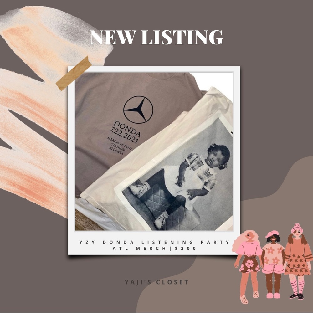 YZY DONDA Album Listening Party @ Mercedes-Benz Atlanta Kanye Merch
